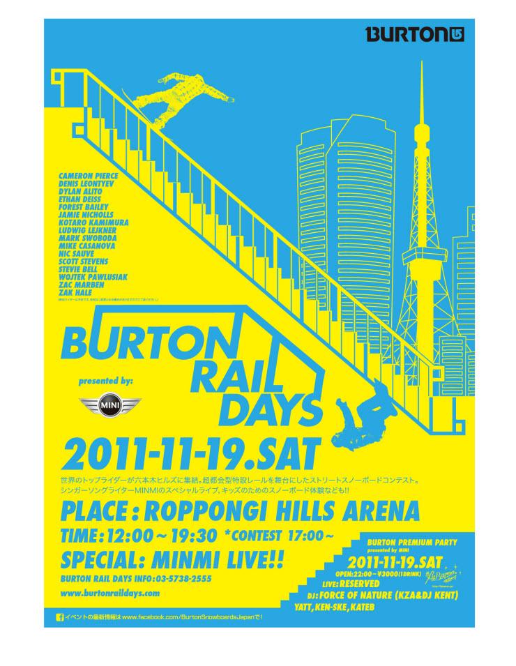 Tokio Burton Rail Days