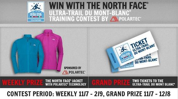 Gana una chaqueta North Face o unas plazas en el famoso Mont-Blanc ultra-trail con este concurso organizado por Polartec.