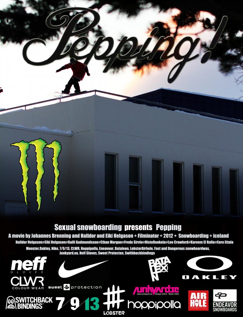 Peeping! snowboard free movie
