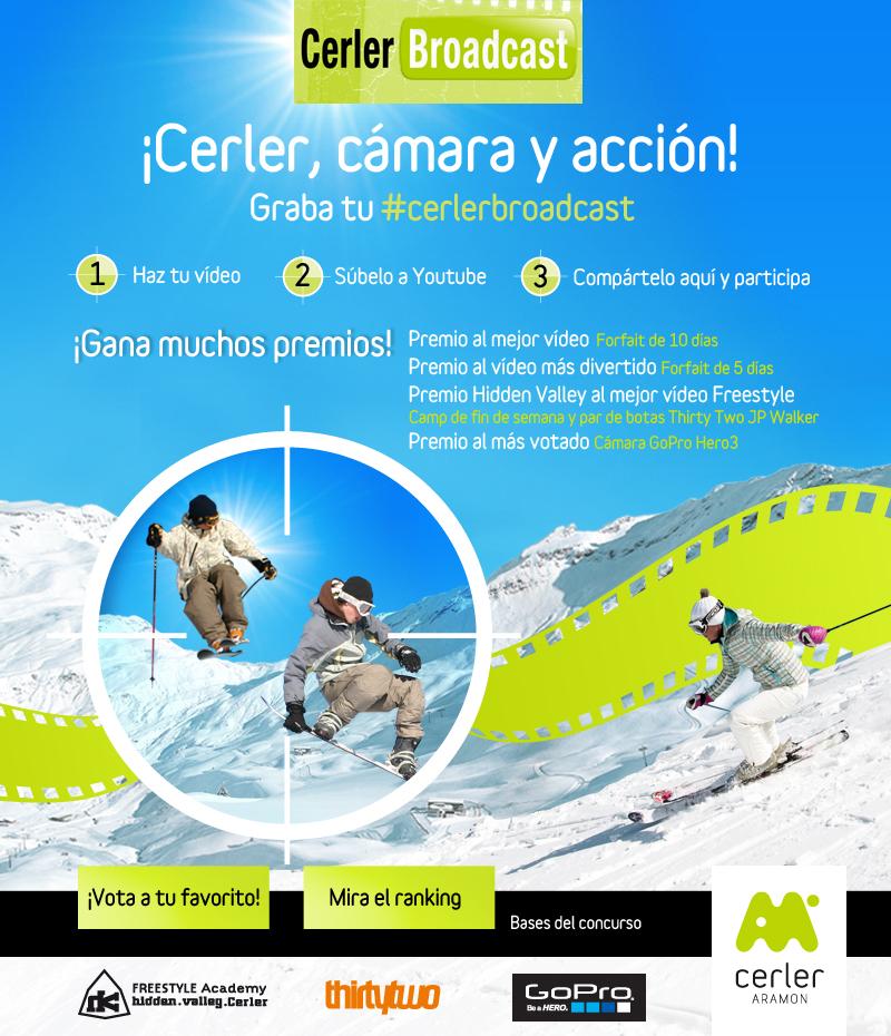 Aramón Cerler presenta un concurso de vídeos on-line
