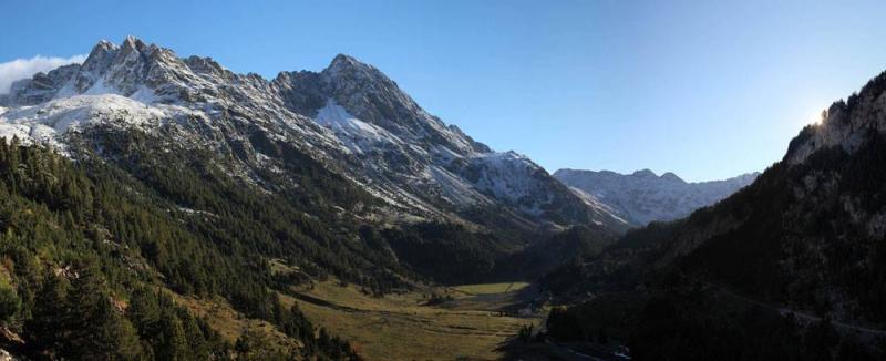 Las primeras nevadas llegan al Pirineo