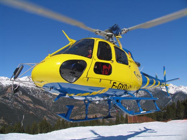 Ordino y Pal-Arinsal comunicados por helicóptero
