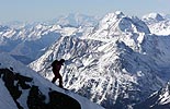 Algunas de las mejores y más espectaculares fotos de la competición freeride del Mount Corvatsch