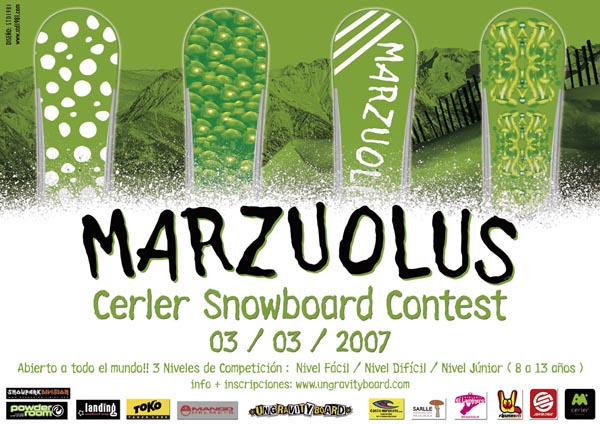 Marzuolus Cerler snowboard contest
