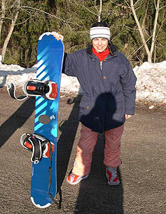Tercera entrega de las primeras experiencias en el mundo del snowboard de Olga